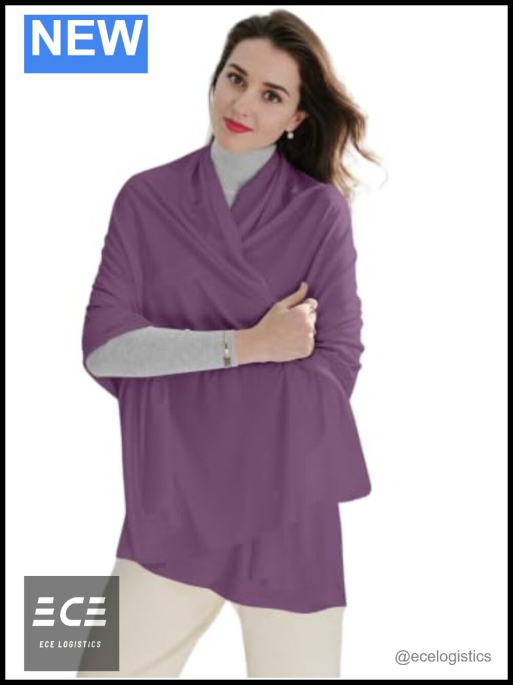Soft Tencel Modal Wrap Shawl Lightweight Travel Scarf